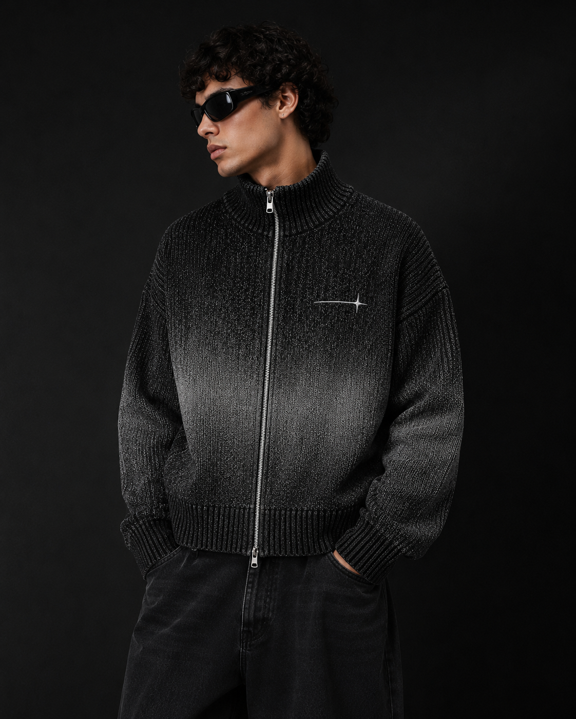 SUPERNOVA - Orbit Knit Zip