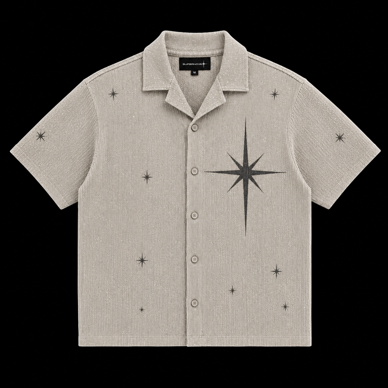 SUPERNOVA Star Knit Shirt
