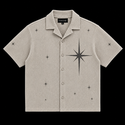 SUPERNOVA Star Knit Shirt